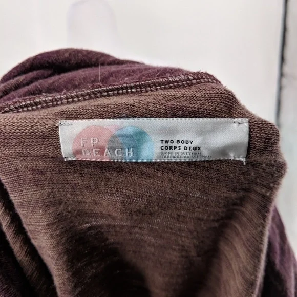 Free people cowl neck sweater over sized - Picture 4 of 5